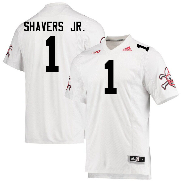 #1 Vincent Shavers Jr. Nebraska Jersey,Nebraska Cornhuskers Football Uniforms,Jersey-White #1 Vincent Shavers Jr. Nebraska Jersey,Nebraska Cornhuskers Football Uniforms,Jersey-White
